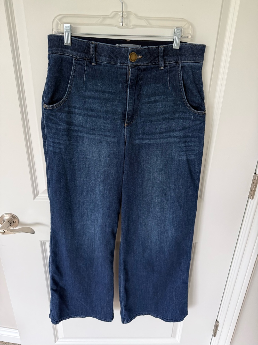 Wit & Wisdom Whitney Skyrise Wide Leg Jeans Size 12